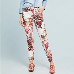 Pilcro Floral printed denim 👖